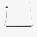Suspension design à LED allongée en métal Loft