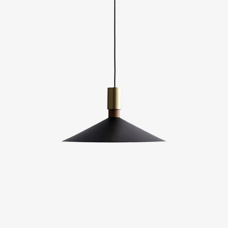 Suspension design LED avec abat-jour conique Manizan