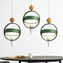 Suspension design LED avec petit oiseau suspendu Bessie