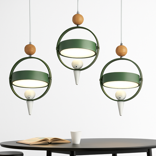 Suspension design LED avec petit oiseau suspendu Bessie - vue 5 sur 10