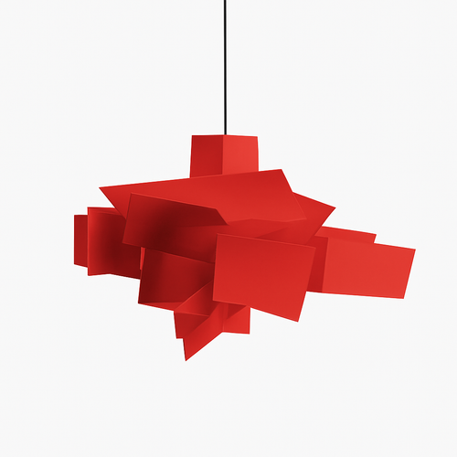 Suspension design LED avec plusieurs plaques colorées Italian Lofty - vue 2 sur 9