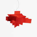 Suspension design LED avec plusieurs plaques colorées Italian Lofty