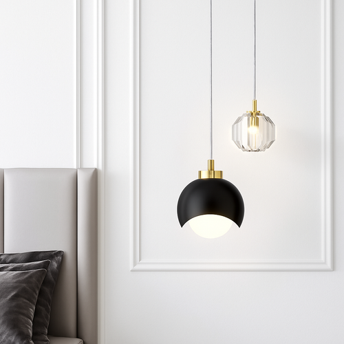 Suspension design LED à double sources lumineuses Thea - vue 6 sur 9