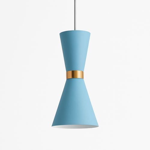 Suspension design LED en aluminium Funnel - vue 12 sur 16