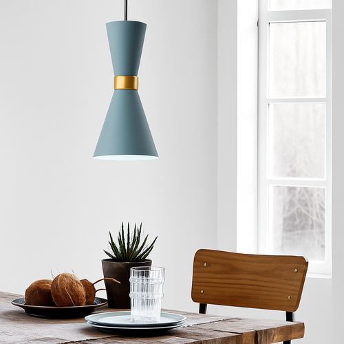 Suspension design LED en aluminium Funnel - vue 14 sur 16