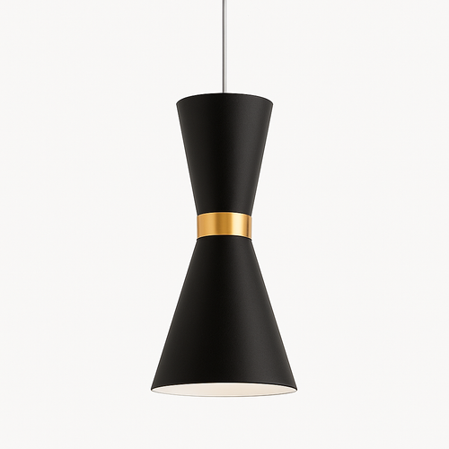 Suspension design LED en aluminium Funnel - vue 15 sur 16