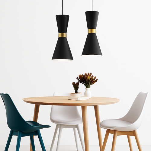Suspension design LED en aluminium Funnel - vue 16 sur 16