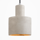 Suspension design LED en ciment (plusieurs formes)