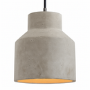 Suspension design LED en ciment (plusieurs formes)
