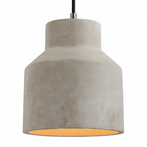Suspension design LED en ciment (plusieurs formes) - vue 5 sur 11
