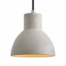 Suspension design LED en ciment (plusieurs formes)