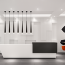 Suspension design LED en forme de cône (plusieurs couleurs)