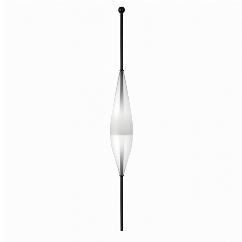 Suspension design LED en verre bleu de plusieurs formes - vue 15 sur 15
