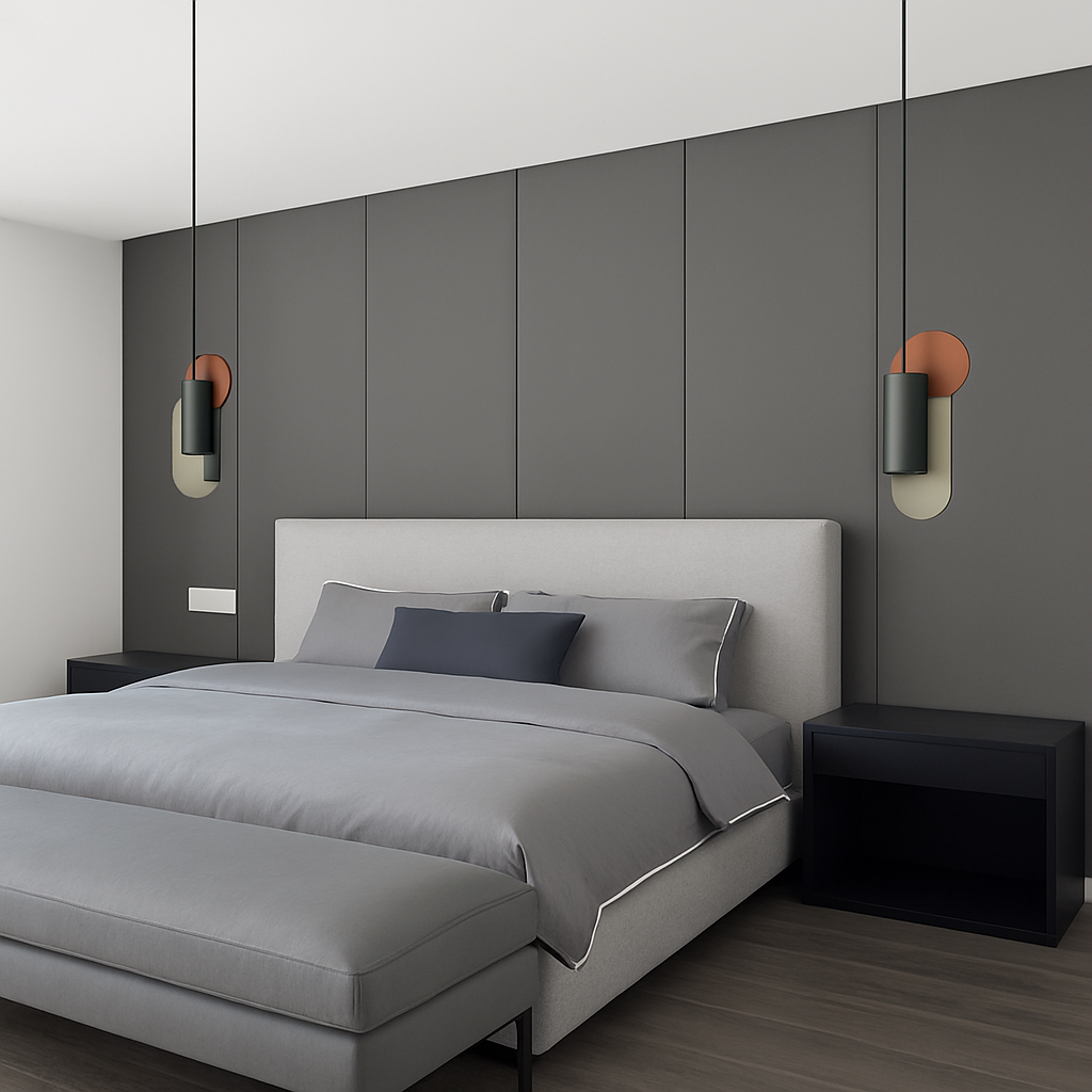 Suspension design LED formes colorés Afric - vue 5 sur 13