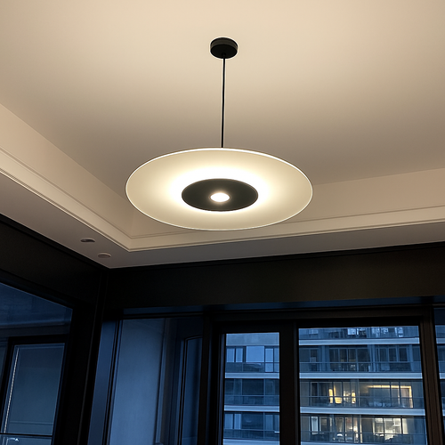 Suspension design minimaliste créative ronde - vue 5 sur 5