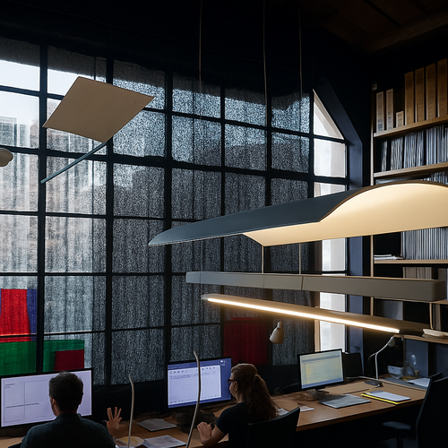 suspension design minimaliste pour un éclairage élégant - vue 3 sur 11