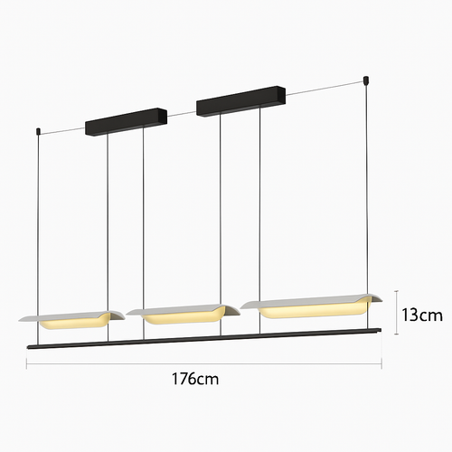 suspension design minimaliste pour un éclairage élégant - vue 10 sur 11
