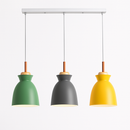 Suspension design moderne à LED de couleur Lampes