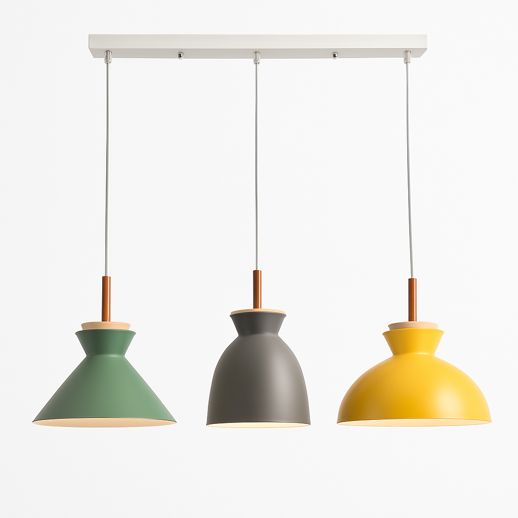 Suspension design moderne à LED de couleur Lampes - vue 16 sur 21