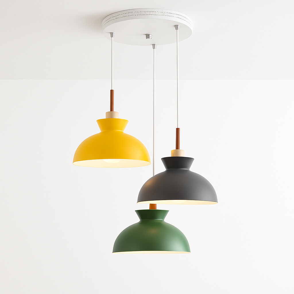 Suspension design moderne à LED de couleur Lampes - vue 17 sur 21