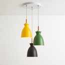 Suspension design moderne à LED de couleur Lampes