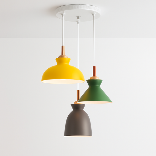 Suspension design moderne à LED de couleur Lampes - vue 20 sur 21