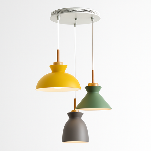 Suspension design moderne à LED de couleur Lampes - vue 21 sur 21