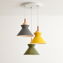 Suspension design moderne à LED de couleur Lampes