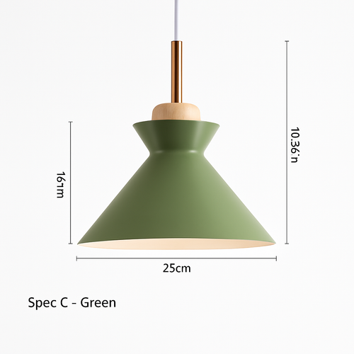 Suspension design moderne à LED de couleur Lampes - vue 6 sur 21