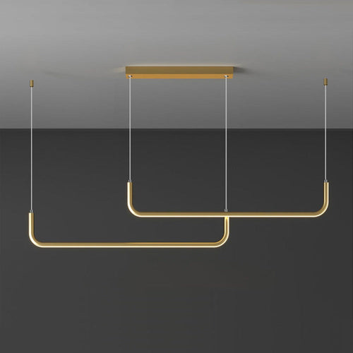 Suspension design moderne LED en aluminium style Hang - vue 6 sur 12