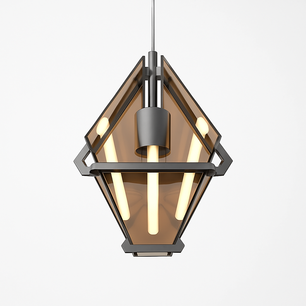 suspension design moderne led minimaliste pour cuisine - vue 6 sur 8