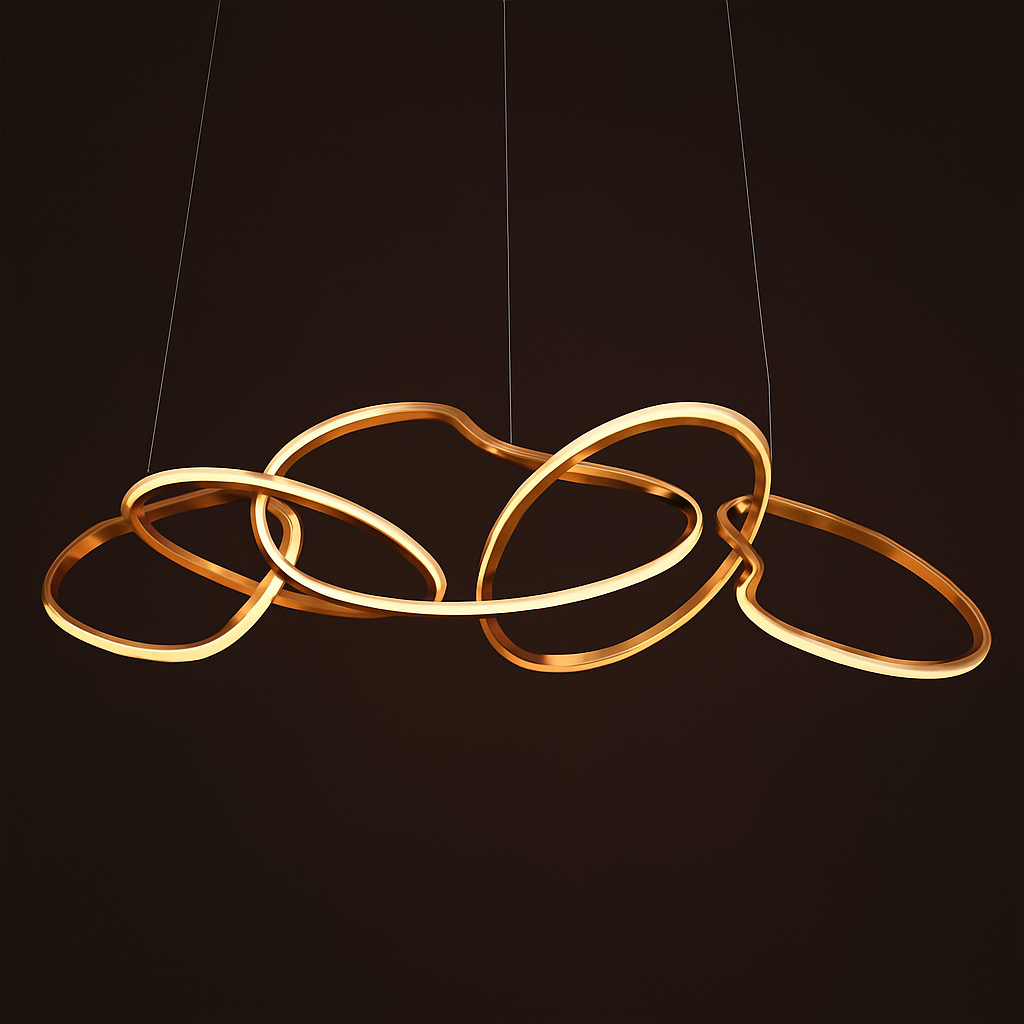 suspension design moderne pour éclairage intérieur élégant - vue 2 sur 9