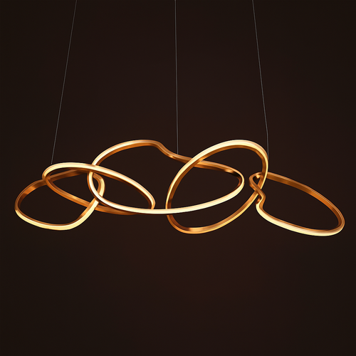 suspension design moderne pour éclairage intérieur élégant - vue 2 sur 9