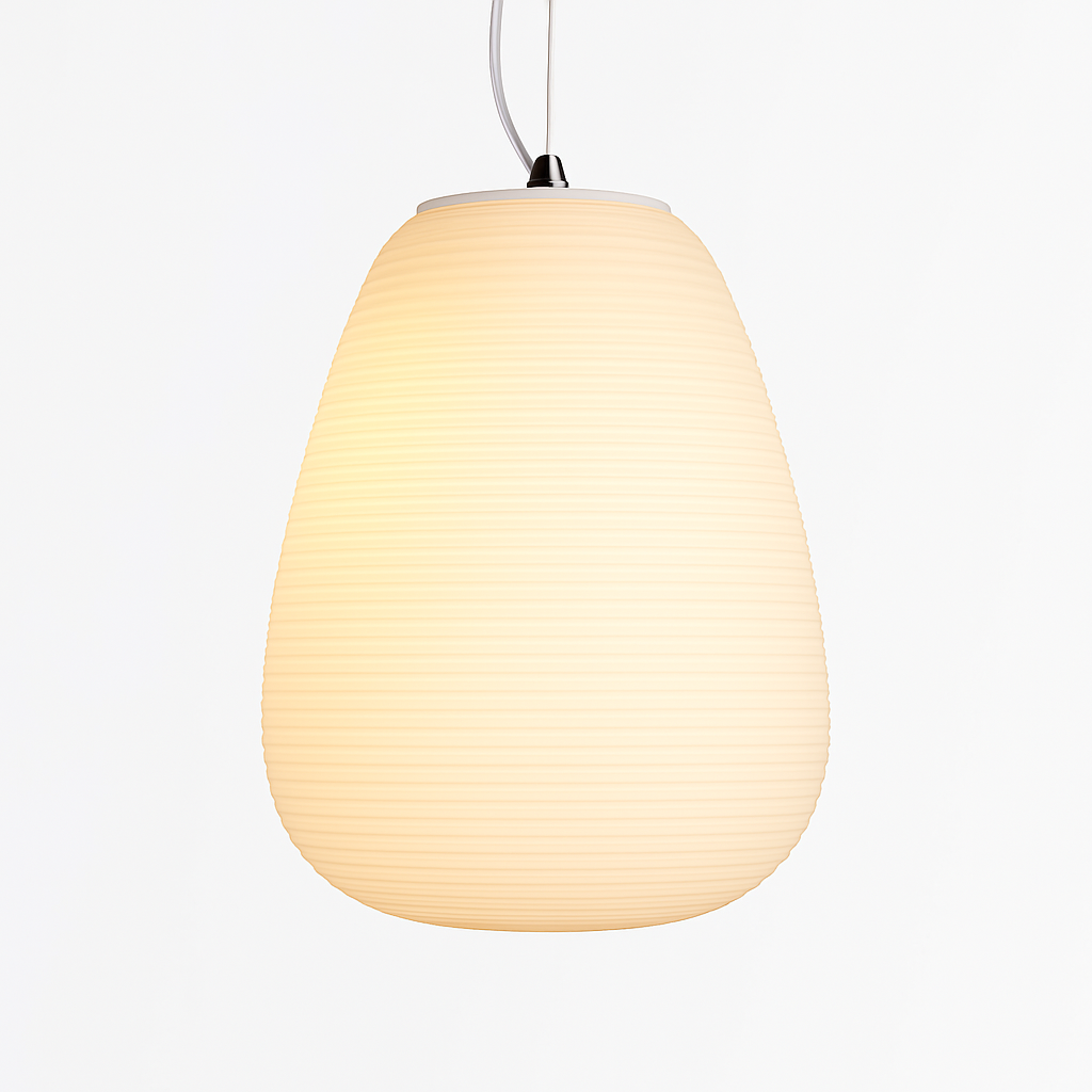 suspension design nordique en verre pour décoration intérieure - vue 4 sur 9