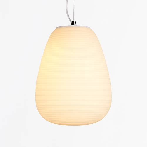 suspension design nordique en verre pour décoration intérieure - vue 4 sur 9