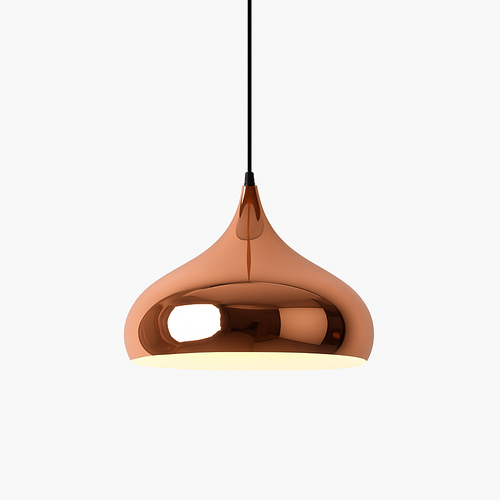Suspension design rose gold de plusieurs formes - vue 9 sur 8