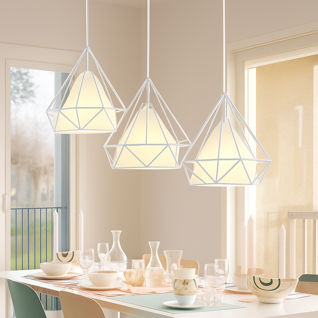 Suspension design scandinave Birdcage - vue 4 sur 7