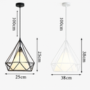 Suspension design scandinave Birdcage