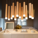 Suspension en bois moderne