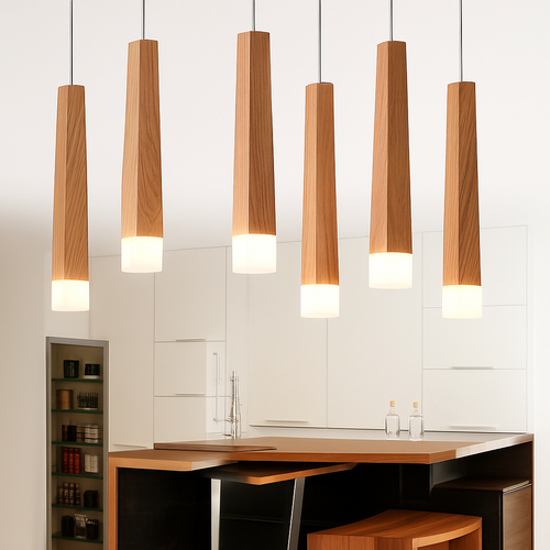 Suspension en bois moderne - vue 4 sur 12