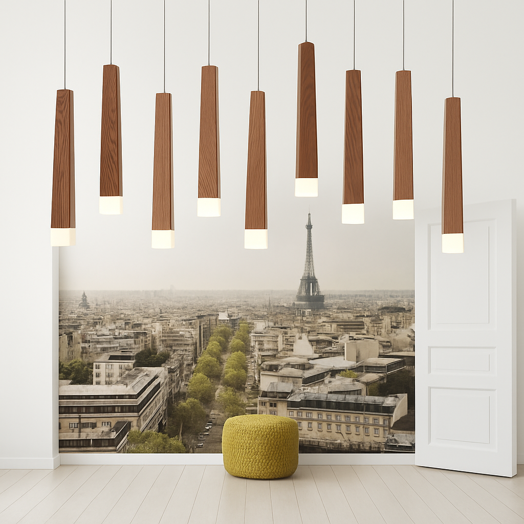 Suspension en bois moderne - vue 4 sur 12