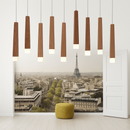 Suspension en bois moderne