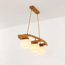 Suspension en bois nordique LED lampes suspendues modernes pour salle à manger salon cuisine Bar café lampe suspendue de Style japonais