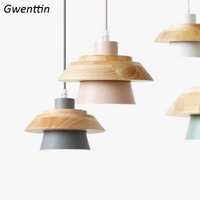 suspension en bois pour éclairage moderne et décoration