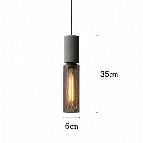 Suspension en ciment style américain vintage pour loft café bar restaurant