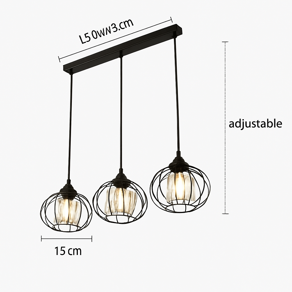 suspension en cristal design pour décoration moderne intérieure - vue 17 sur 18