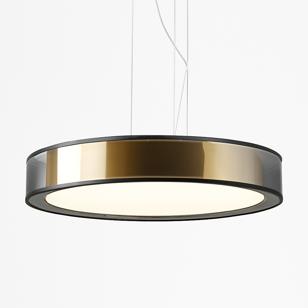 suspension en cuivre post-moderne luminaire décoratif de luxe atmosphère nordique minimaliste