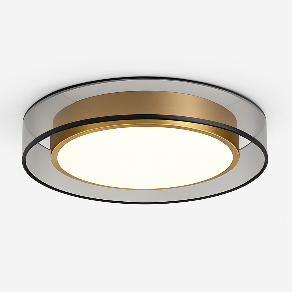 suspension en cuivre post-moderne luminaire décoratif de luxe atmosphère nordique minimaliste