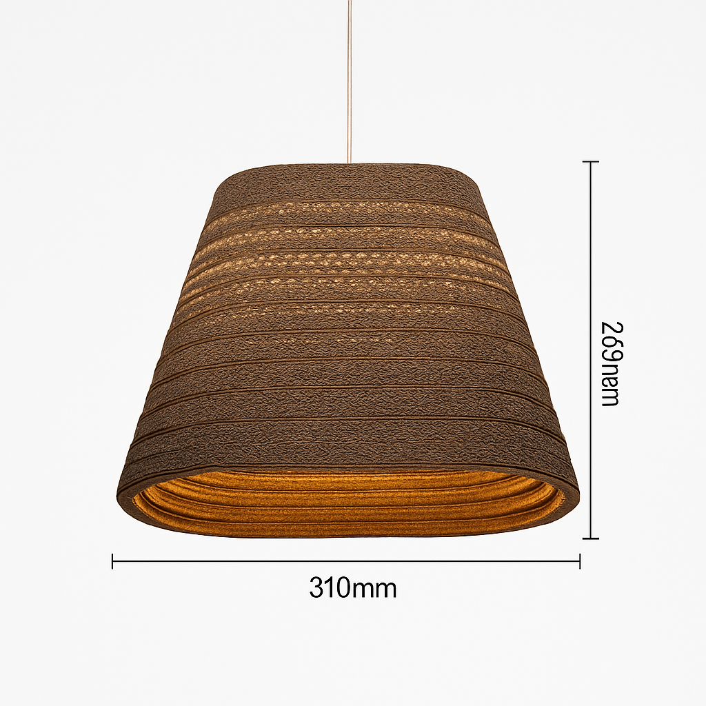 Suspension en papier carton (différentes formes) - vue 14 sur 17