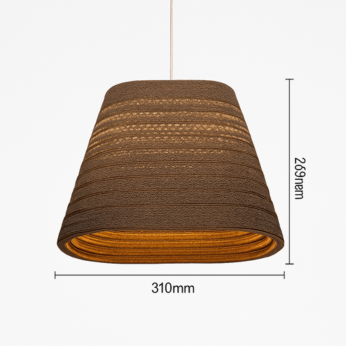 Suspension en papier carton (différentes formes) - vue 15 sur 17